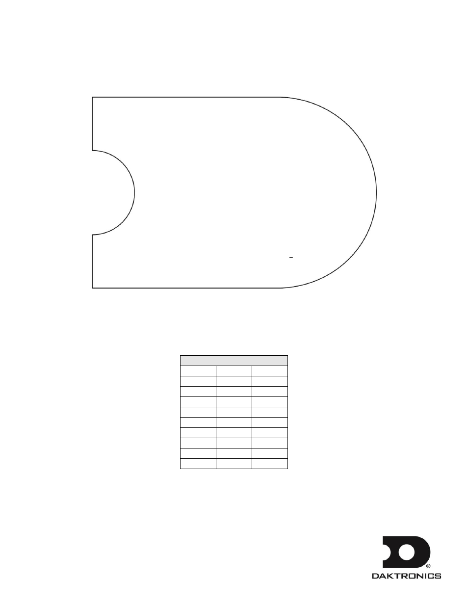 Daktronics SW-2101 Aquatics/Track LED Scoreboard User Manual | 84 pages