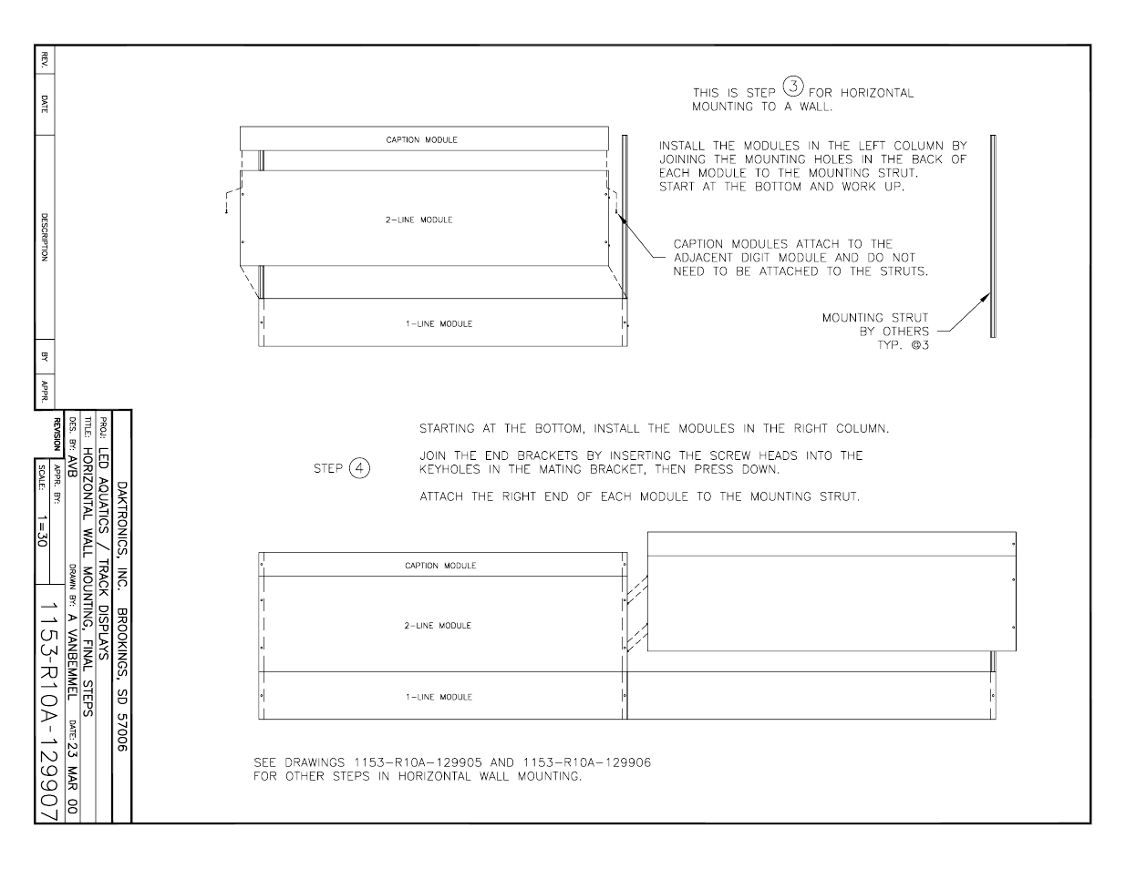 Daktronics SW-2101 Aquatics/Track LED Scoreboard User Manual | Page 34 / 84