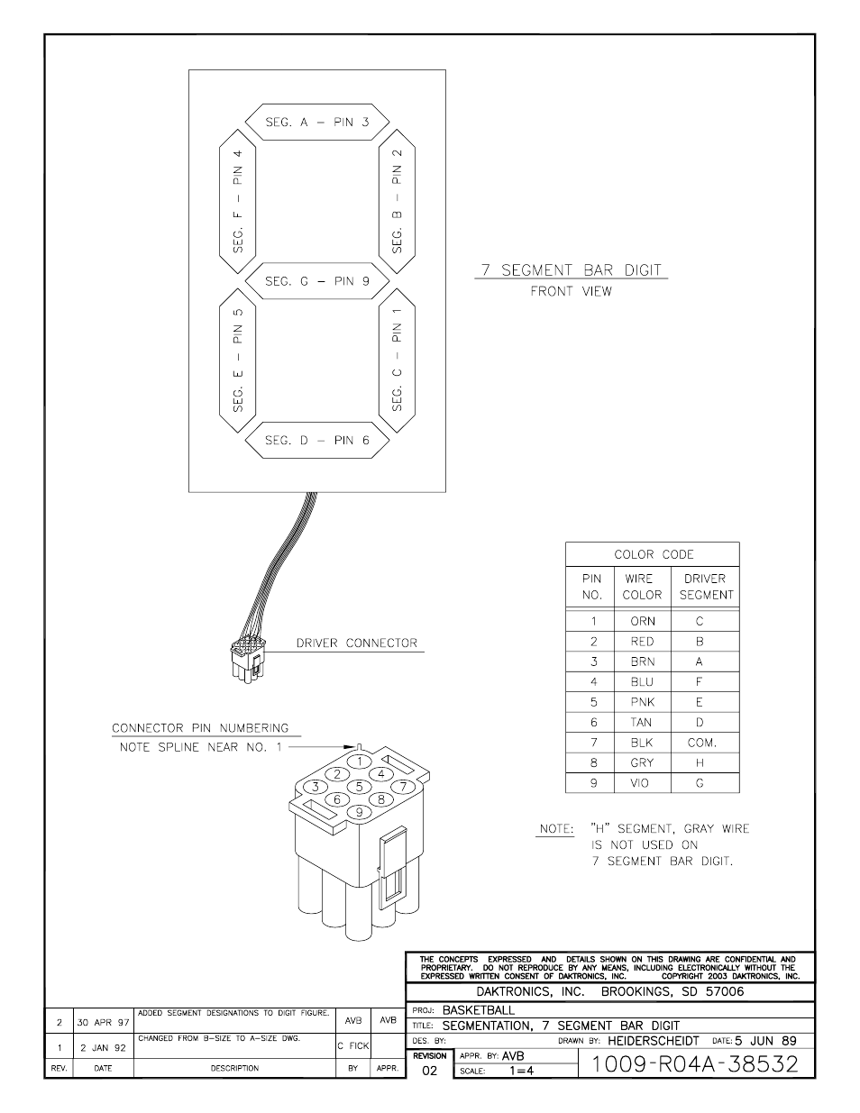 Daktronics SW-2101 Aquatics/Track LED Scoreboard User Manual | Page 55 / 84