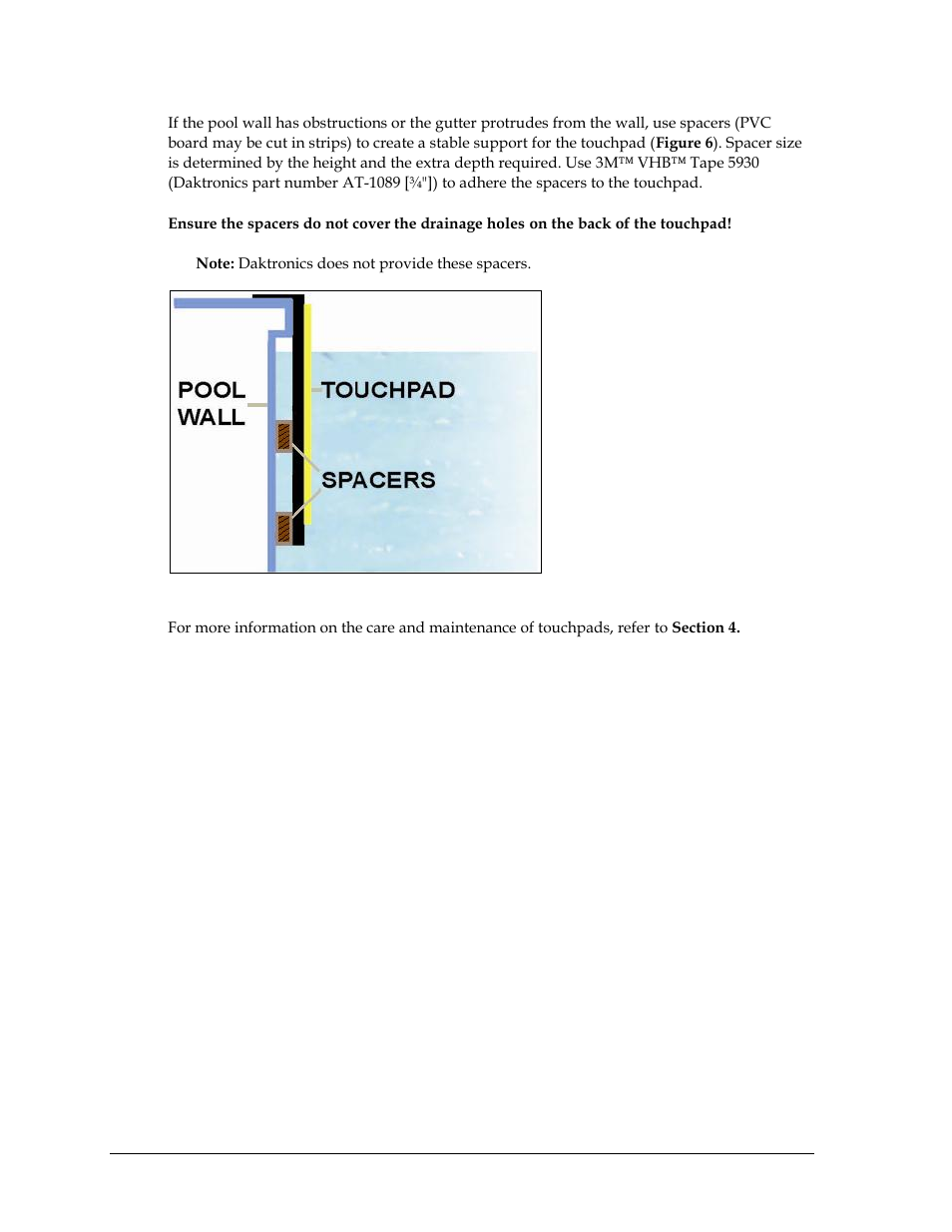 Daktronics T-7060 Touchpad User Manual | Page 10 / 29