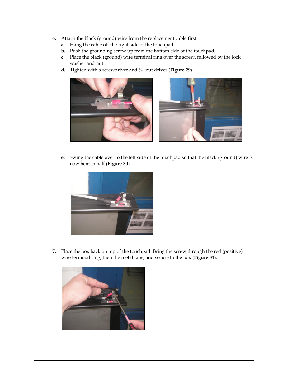 Daktronics T-7060 Touchpad User Manual | Page 22 / 29