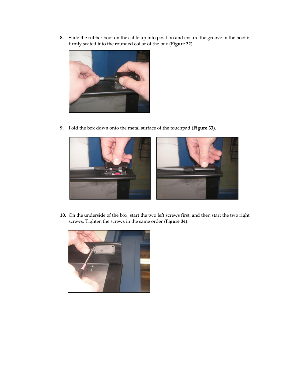 Daktronics T-7060 Touchpad User Manual | Page 23 / 29