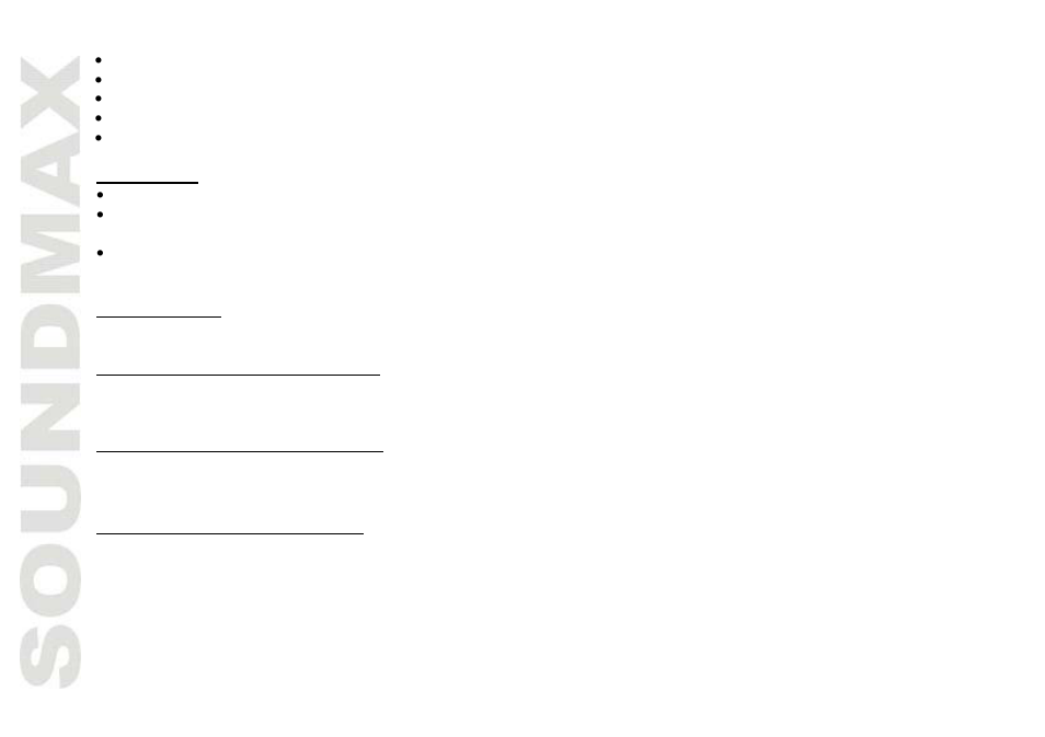 SoundMax SM-CMD2021 User Manual | Page 22 / 66