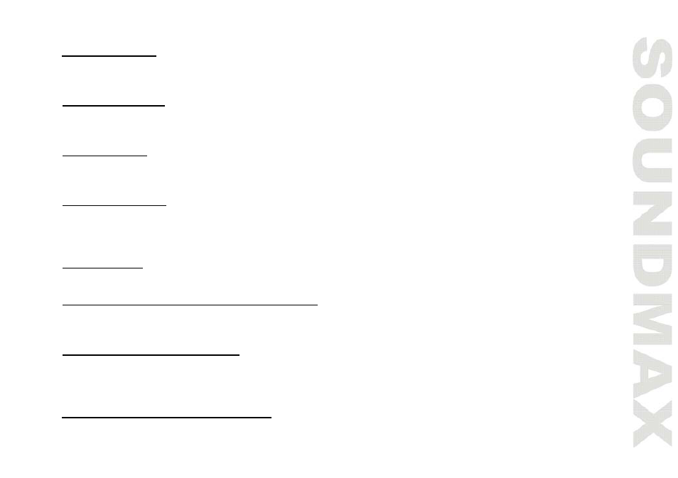SoundMax SM-CMD2021 User Manual | Page 23 / 66