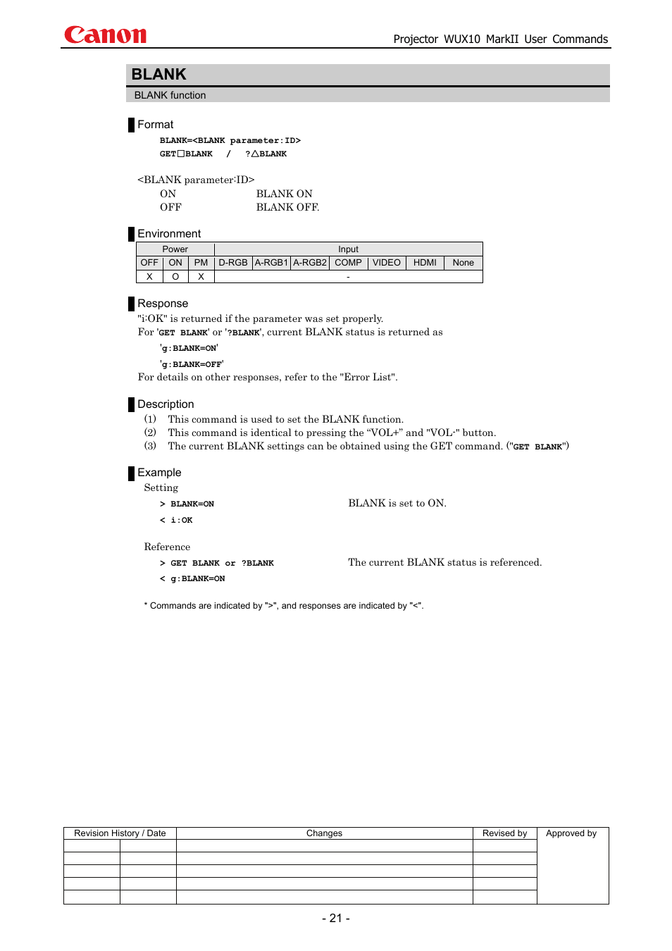 Blank | Canon MARKLL WUX10 User Manual | Page 25 / 91