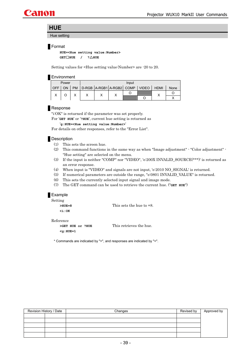 Canon MARKLL WUX10 User Manual | Page 43 / 91