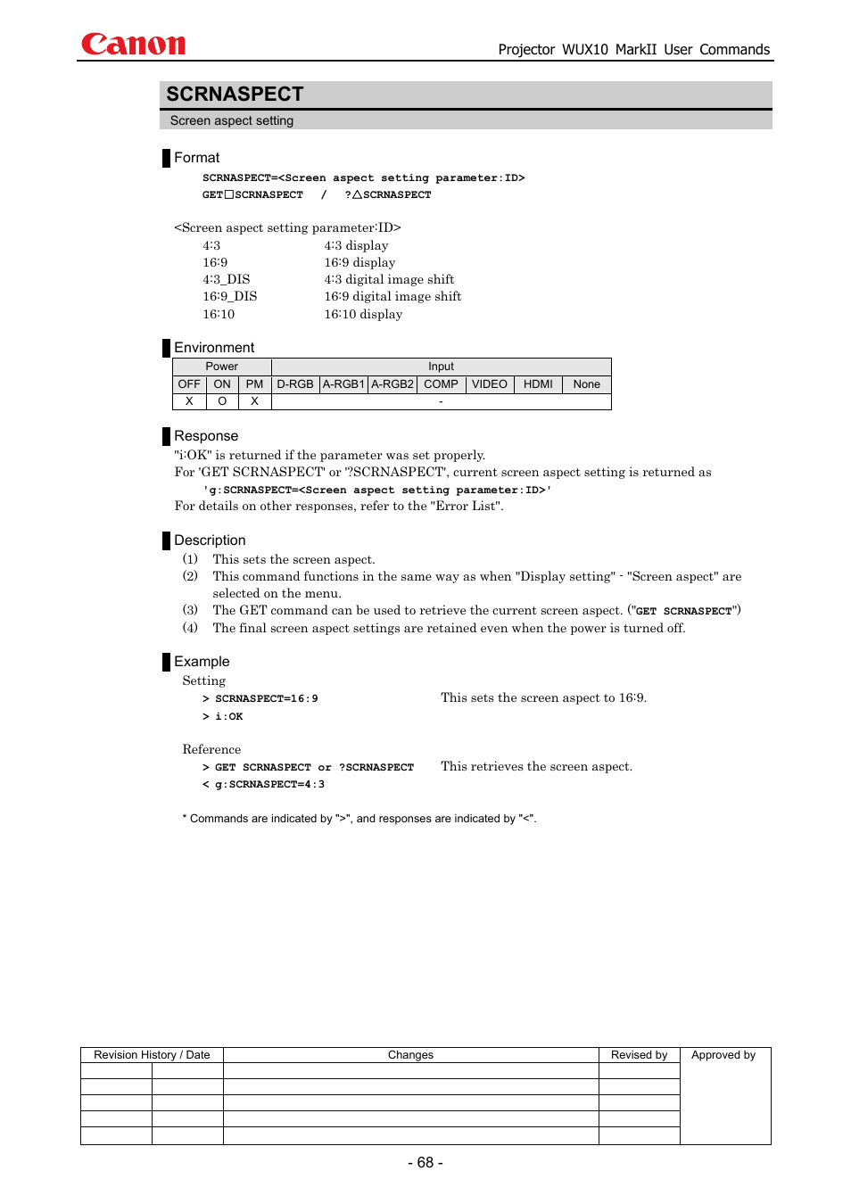 Scrnaspect | Canon MARKLL WUX10 User Manual | Page 72 / 91