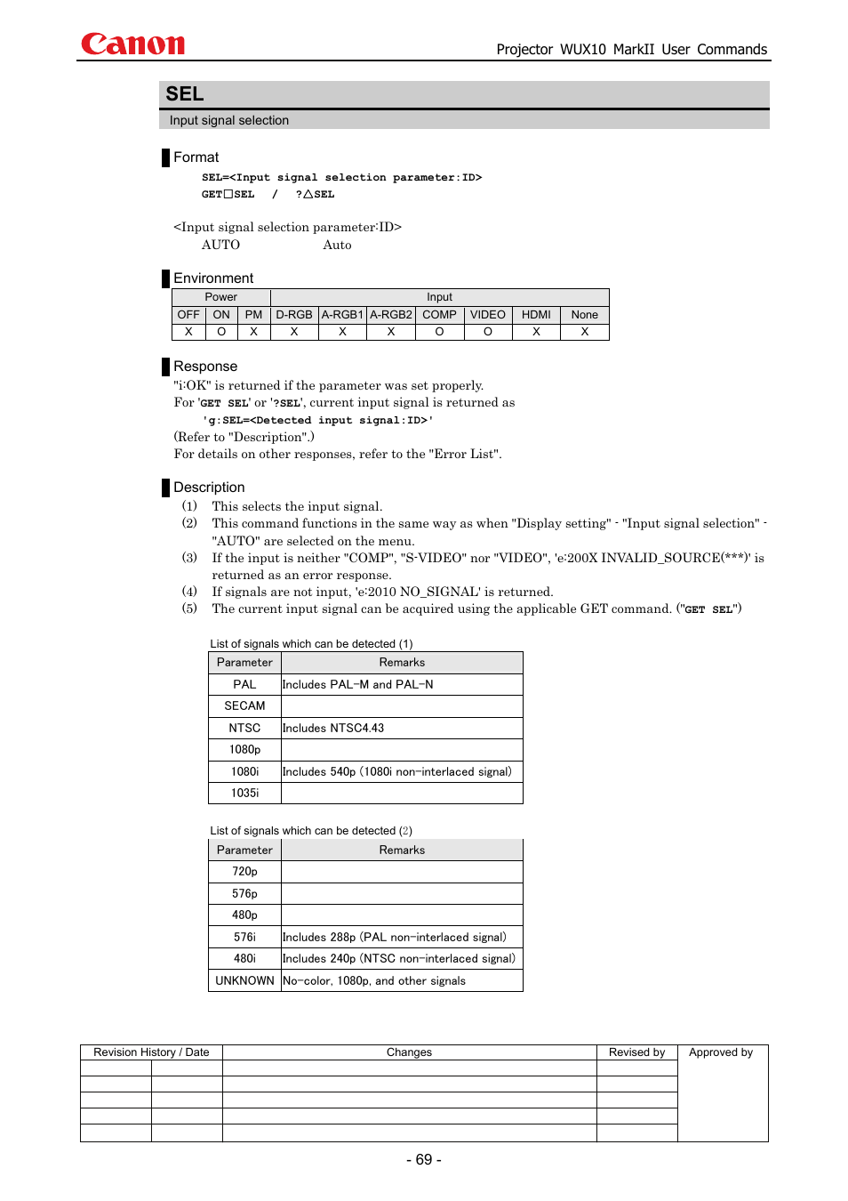 Canon MARKLL WUX10 User Manual | Page 73 / 91