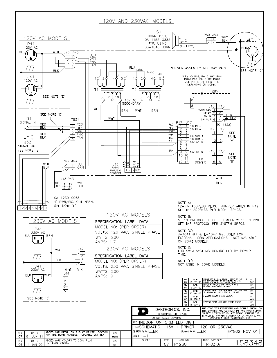 Daktronics BB-2102 Tuff Sport Four-Sided Basketball LED Scoreboard User Manual | Page 83 / 112