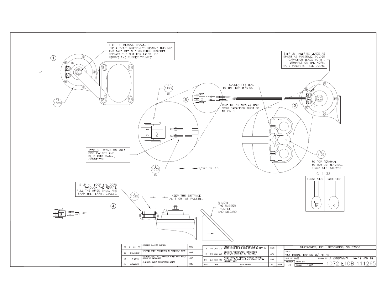 Daktronics FB-2006 Generation III Stackable LED Scoreboard User Manual | Page 71 / 76