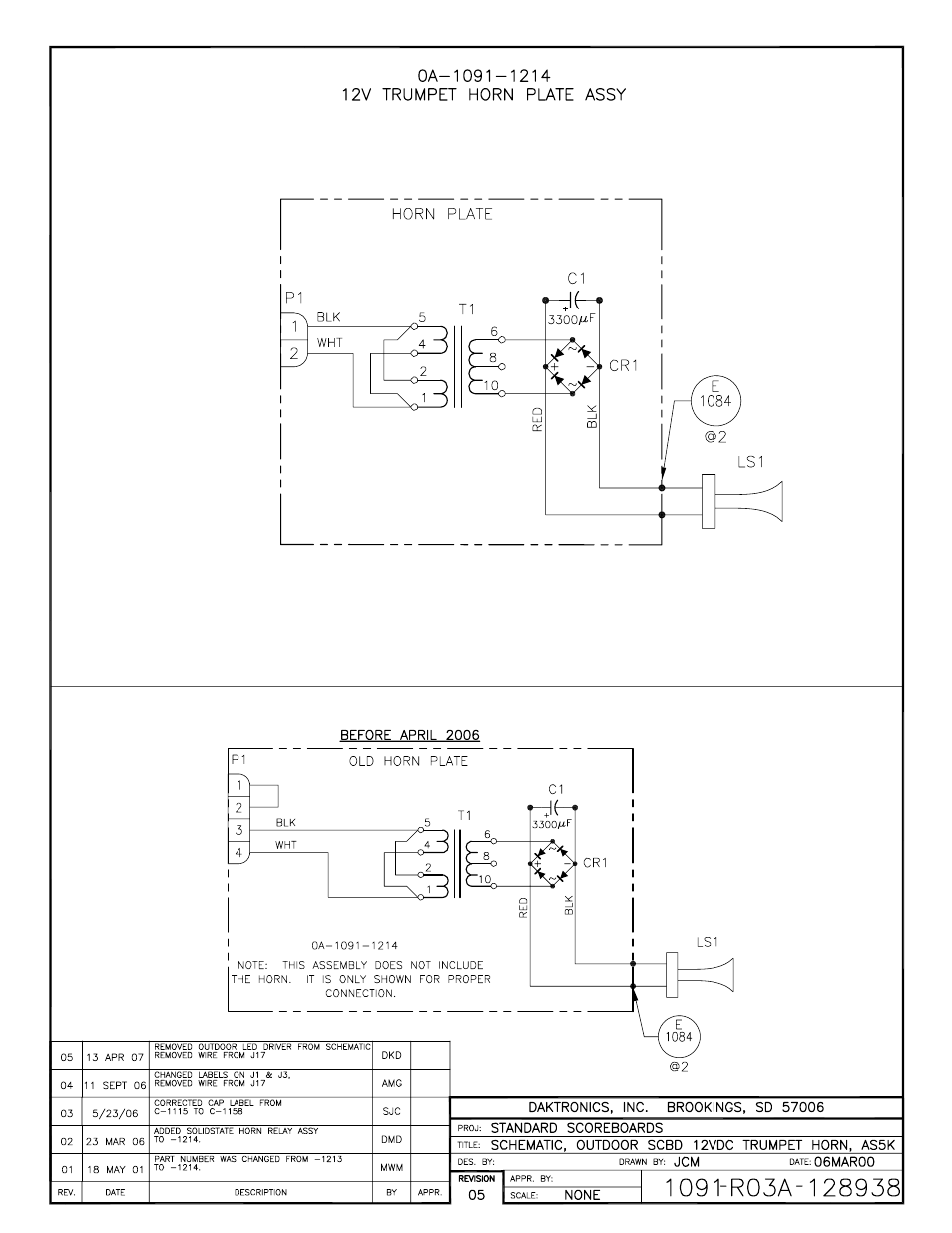 Daktronics BA-1518 Generation IV Multi-Section Outdoor LED Scoreboard User Manual | Page 122 / 208