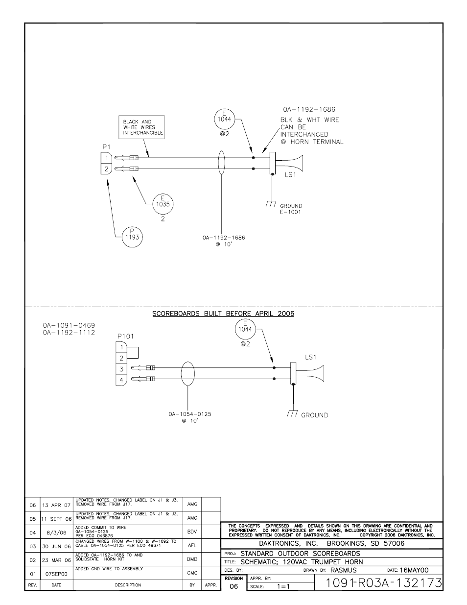 Daktronics BA-1518 Generation IV Multi-Section Outdoor LED Scoreboard User Manual | Page 123 / 208