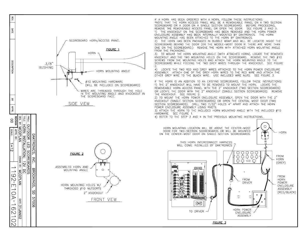 Daktronics BA-1518 Generation IV Multi-Section Outdoor LED Scoreboard User Manual | Page 128 / 208