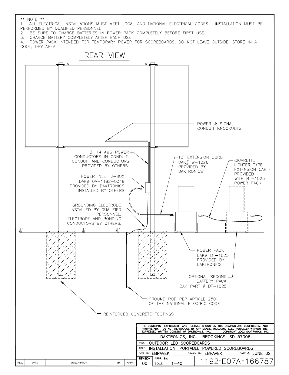 Daktronics BA-1518 Generation IV Multi-Section Outdoor LED Scoreboard User Manual | Page 130 / 208