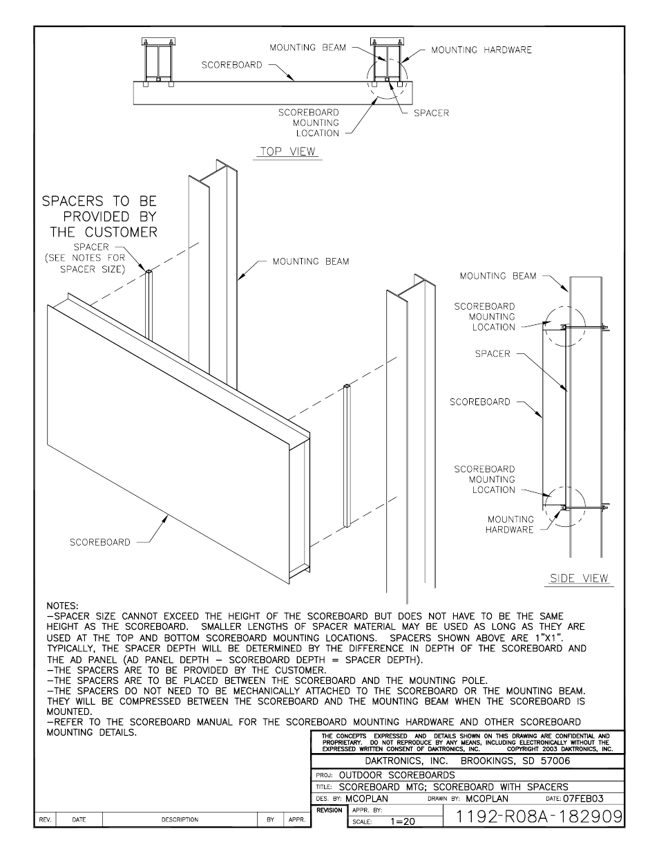 Daktronics BA-1518 Generation IV Multi-Section Outdoor LED Scoreboard User Manual | Page 147 / 208