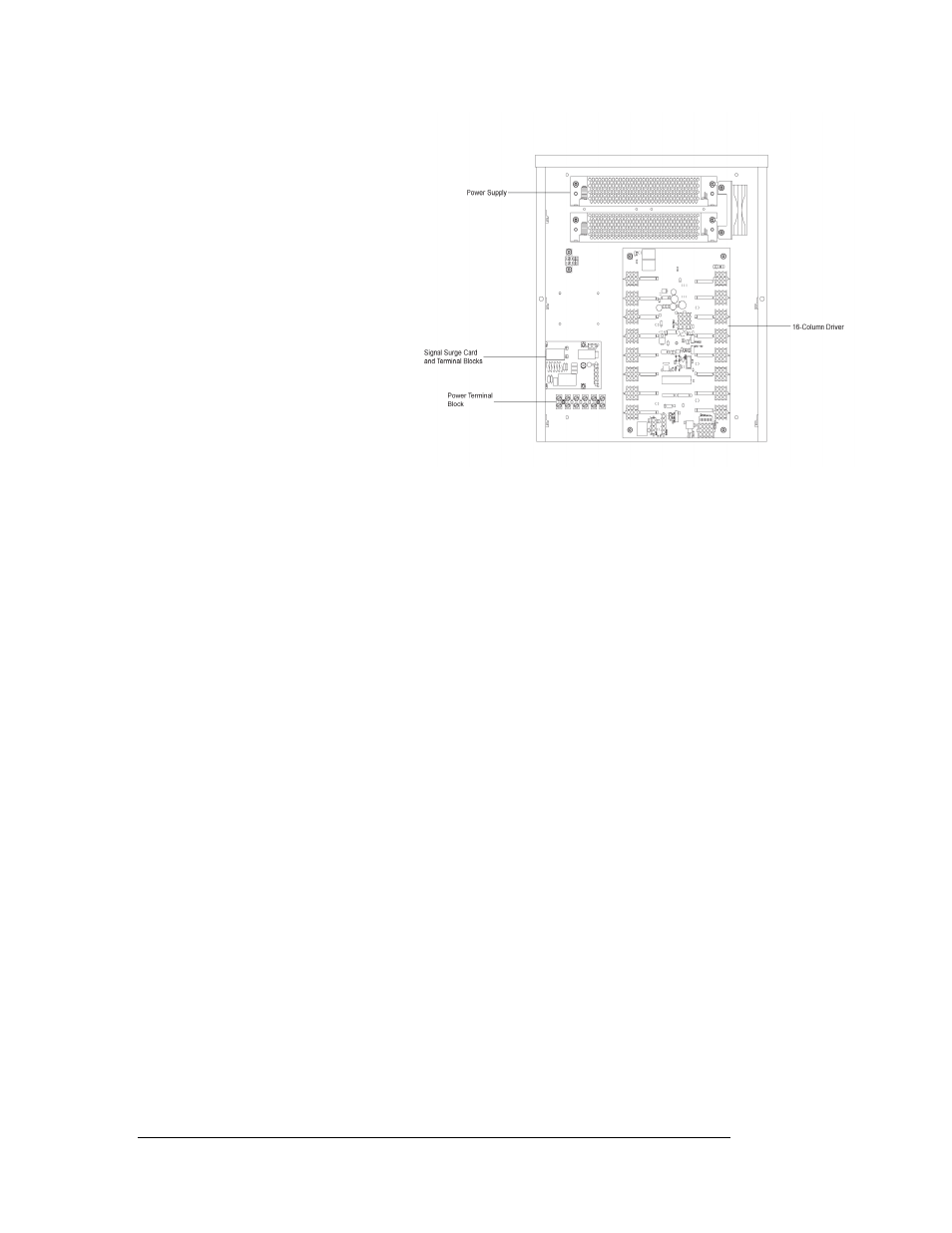 Replacing a driver, 3 schematic | Daktronics BA-1518 Generation IV Multi-Section Outdoor LED Scoreboard User Manual | Page 68 / 208