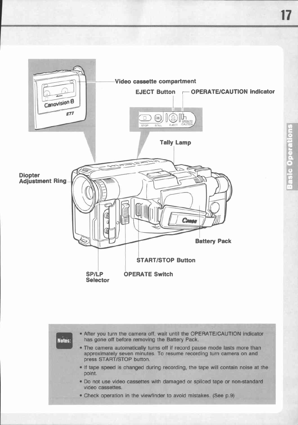 Canon E 77 User Manual | Page 19 / 65