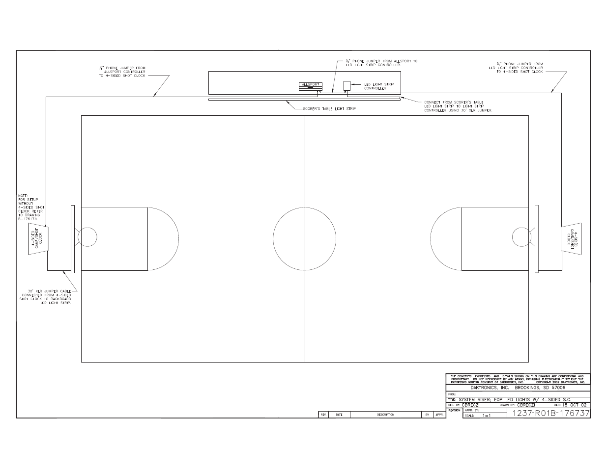 Daktronics LED End-of-Period Basketball Lighting User Manual | Page 26 / 34