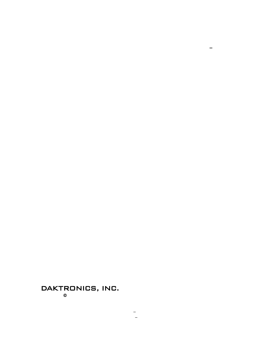 Daktronics, inc | Daktronics MS-2013 Portable LED Scoreboard User Manual | Page 3 / 52