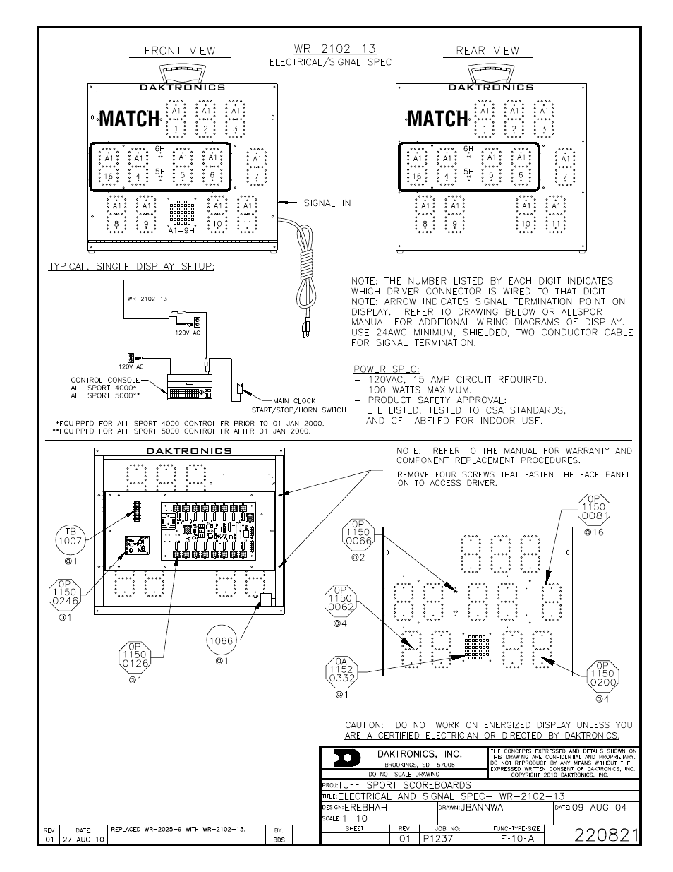 Match | Daktronics WR-2101 Matside Jr. LED Wrestling Scoreboard User Manual | Page 32 / 44