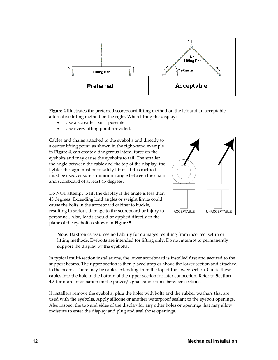 Daktronics BA-1518 Multi-Section Outdoor LED Scoreboard User Manual | Page 18 / 134
