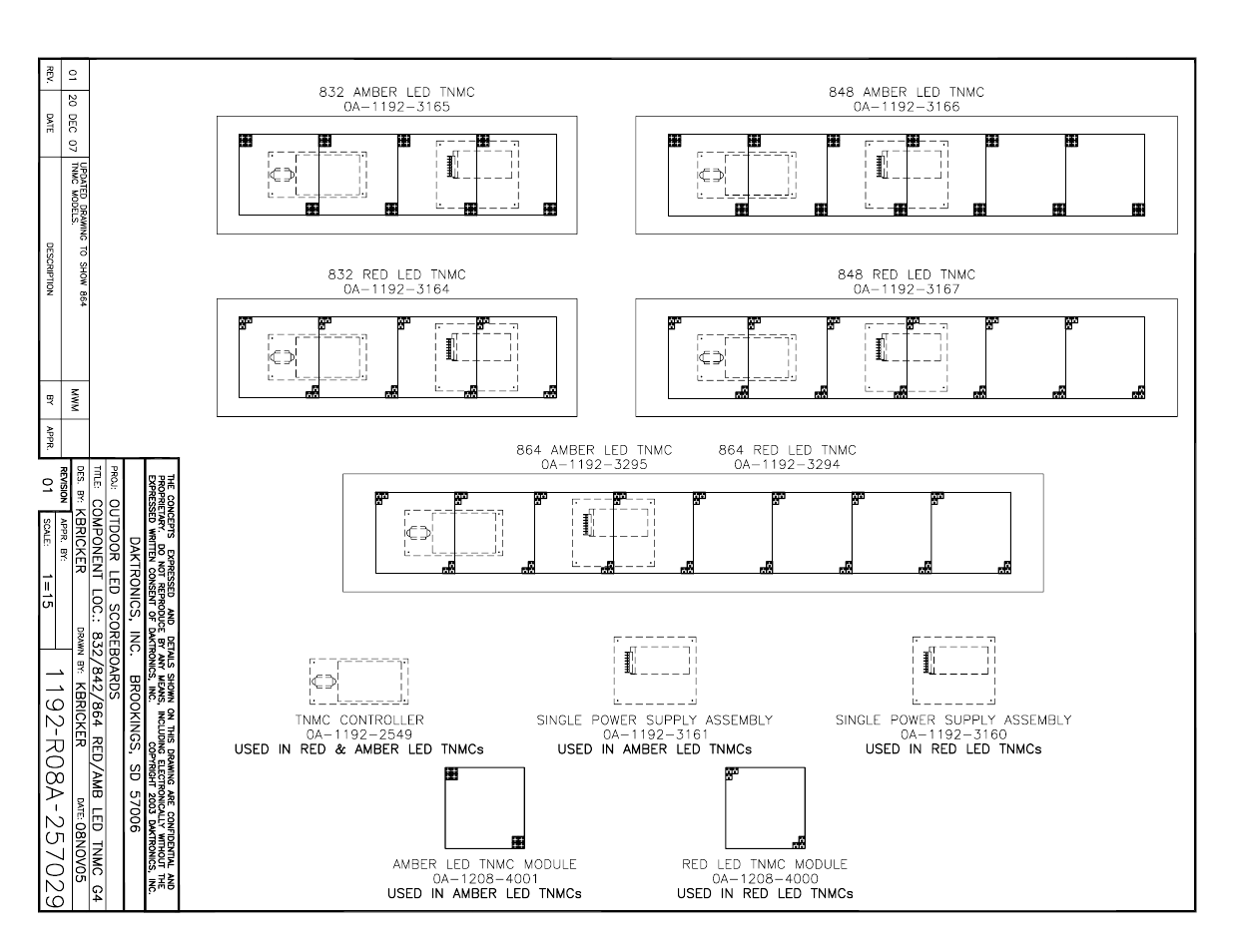 Daktronics BA-1518 Multi-Section Outdoor LED Scoreboard User Manual | Page 75 / 134