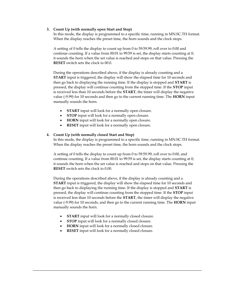 Daktronics TI-2020 Multipurpose Track & Field LED Timing Display User Manual | Page 21 / 50