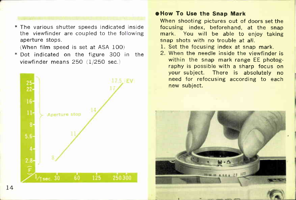 Film speed setting | Canon EE28 User Manual | Page 14 / 37