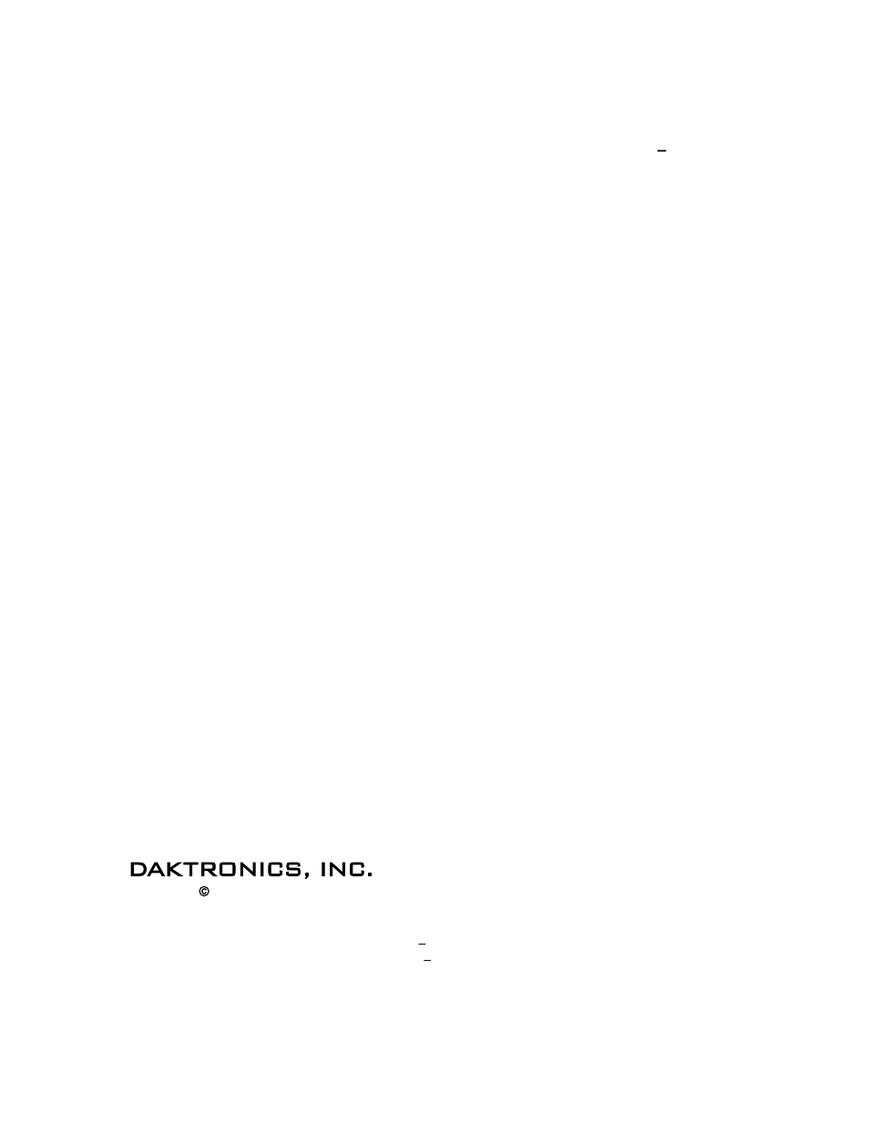 Daktronics, inc | Daktronics Outdoor LED Scoreboards Installation User Manual | Page 3 / 58