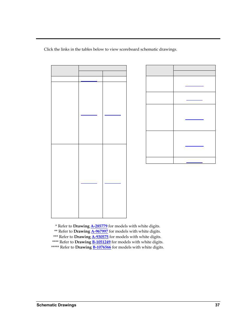 Appendix b: schematic drawings, Appendix b, Schematic drawings | Daktronics Outdoor LED Scoreboards Service Manual User Manual | Page 43 / 52