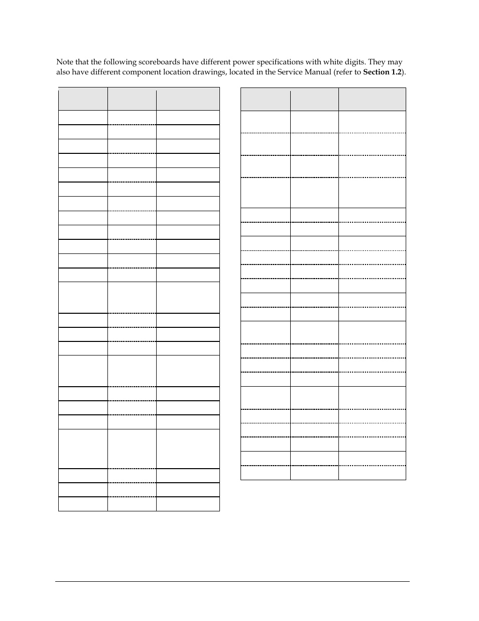 Daktronics P1647 Multi-Section Outdoor LED Scoreboard User Manual | Page 32 / 44