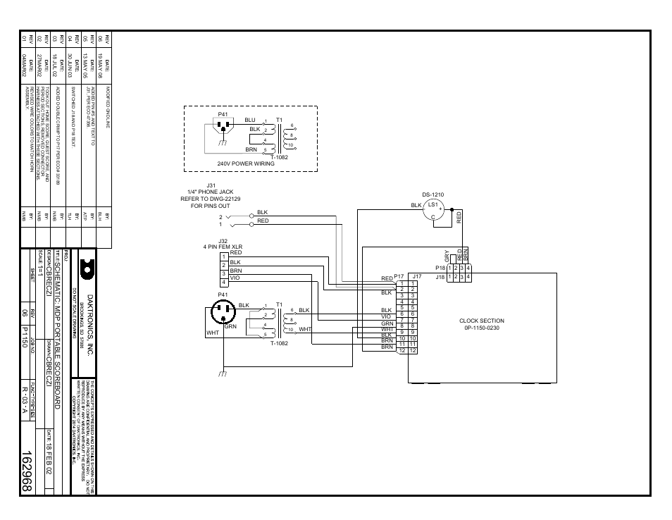 Daktronics BB-114 Portable LED Basketball Scoreboard User Manual | Page 21 / 28