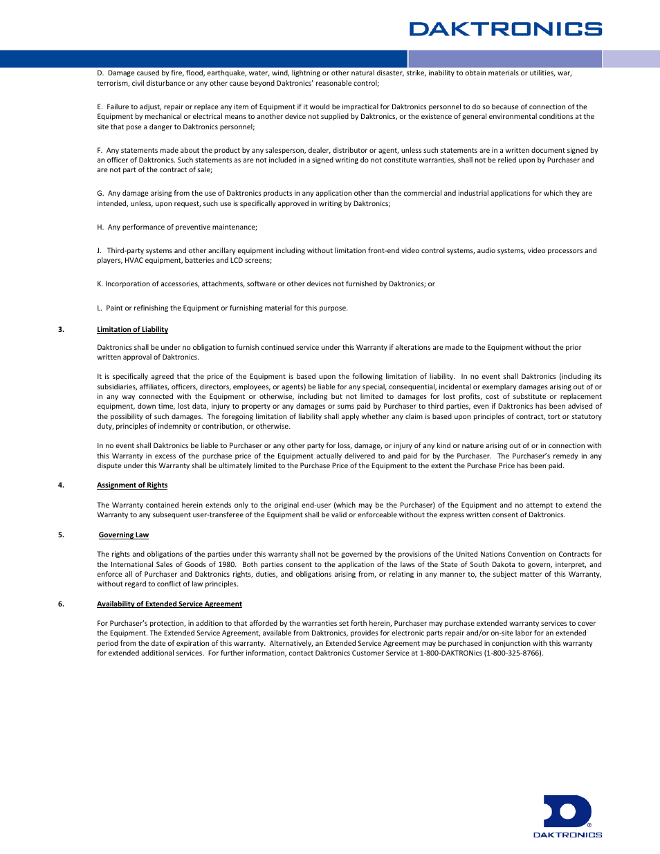 Daktronics BB-114 Portable LED Basketball Scoreboard User Manual | Page 28 / 28