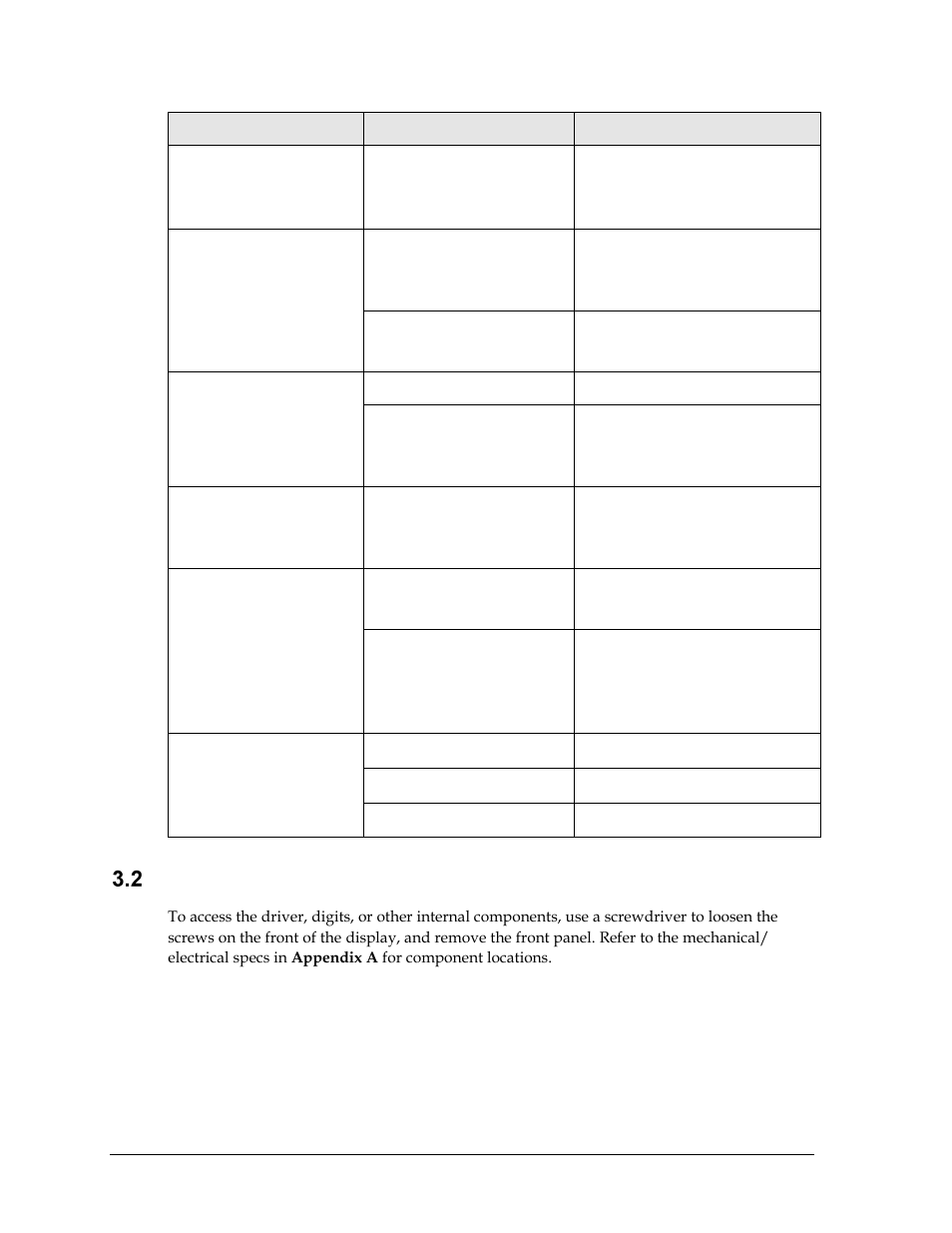 Component location & access | Daktronics TI-2002 Portable LED Timer User Manual | Page 14 / 32