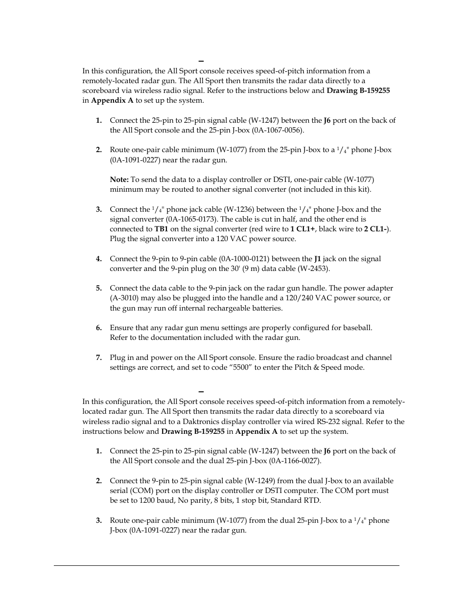 Daktronics Radar Gun Speed of Pitch Interface User Manual | Page 16 / 27