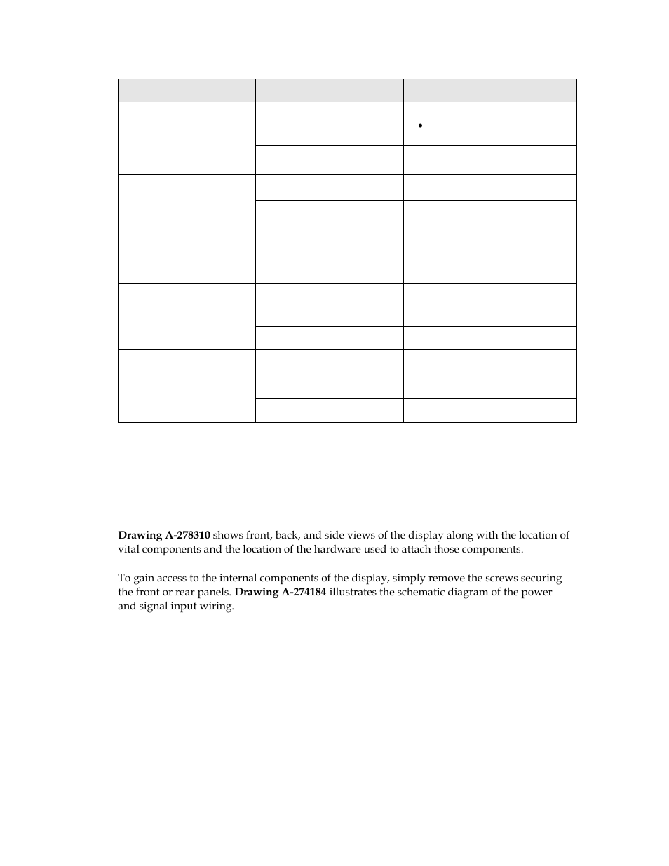 2 component location & access, Component location & access | Daktronics TI-2025 Segment Timer User Manual | Page 14 / 28