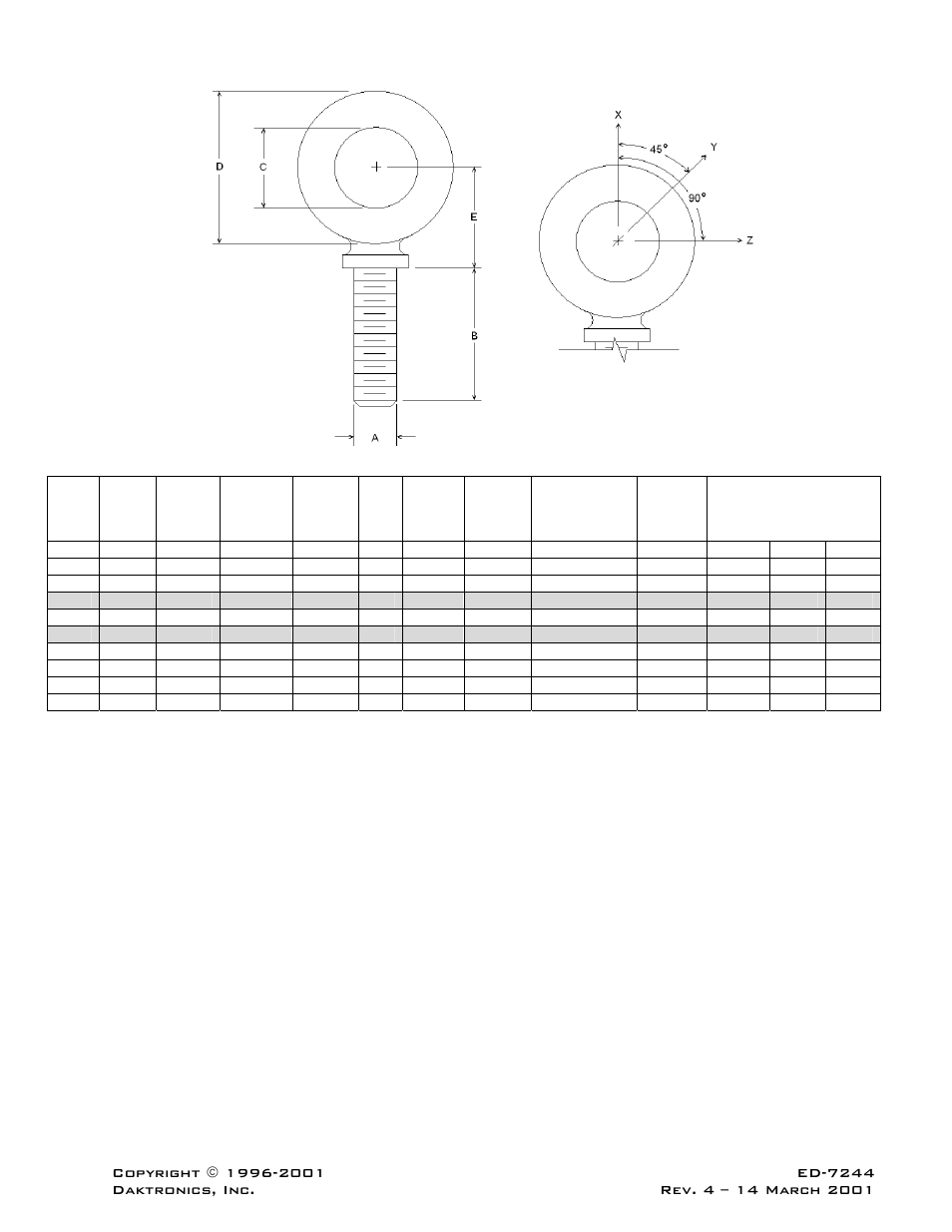 Daktronics Single Section DistaView Outdoor LED Scoreboards Generation IV User Manual | Page 95 / 99