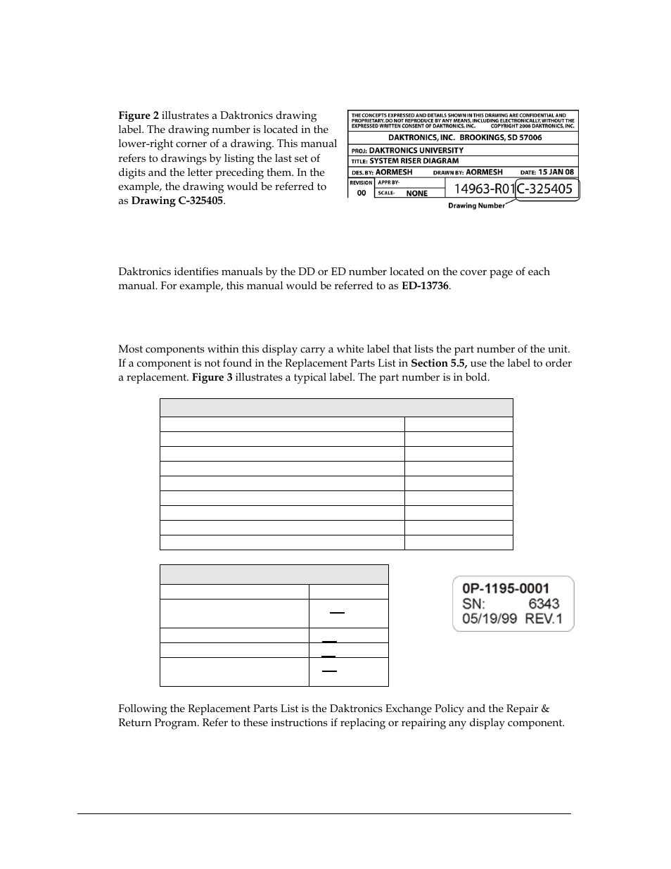2 resources, 3 daktronics nomenclature, Resources | Daktronics nomenclature | Daktronics TI-2022 Portable LED Timer User Manual | Page 8 / 32
