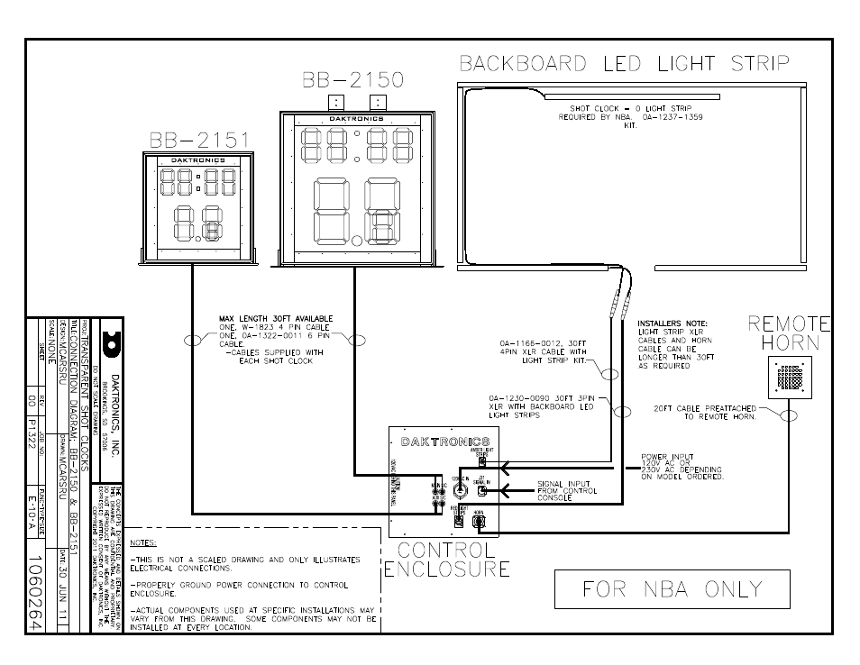 Daktronics BB-2140 Transparent Shot Clock User Manual | Page 42 / 48