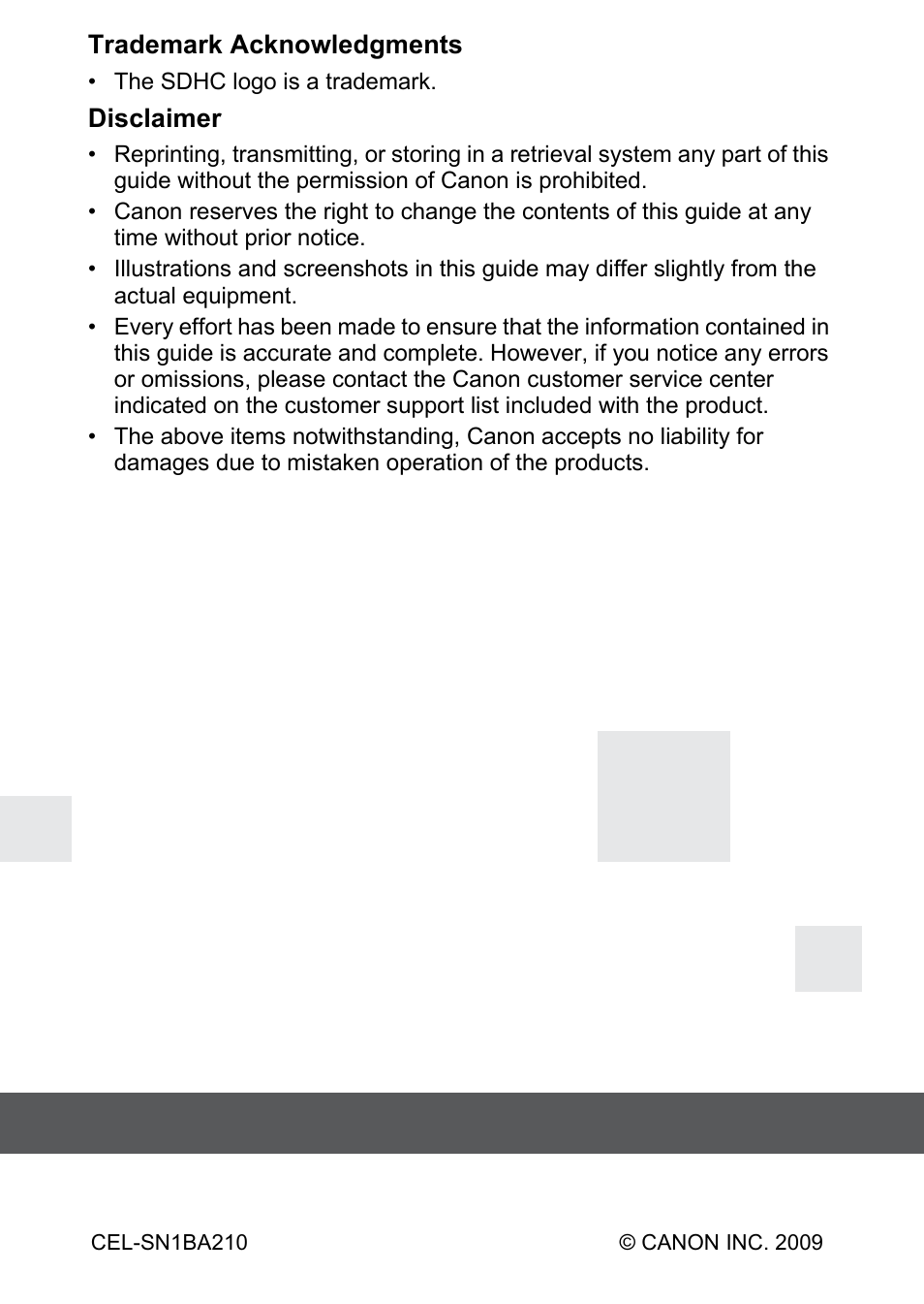 Canon A2100 IS User Manual | Page 131 / 131