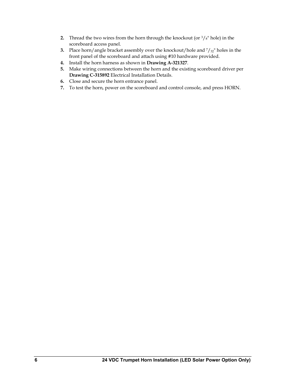 Daktronics Scoreboard Trumpet Horn User Manual | Page 12 / 50