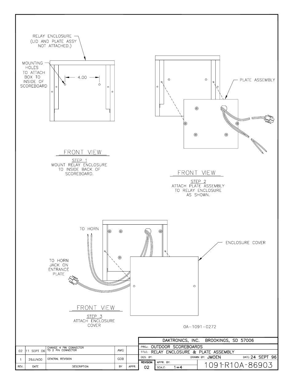 Daktronics Scoreboard Trumpet Horn User Manual | Page 27 / 50