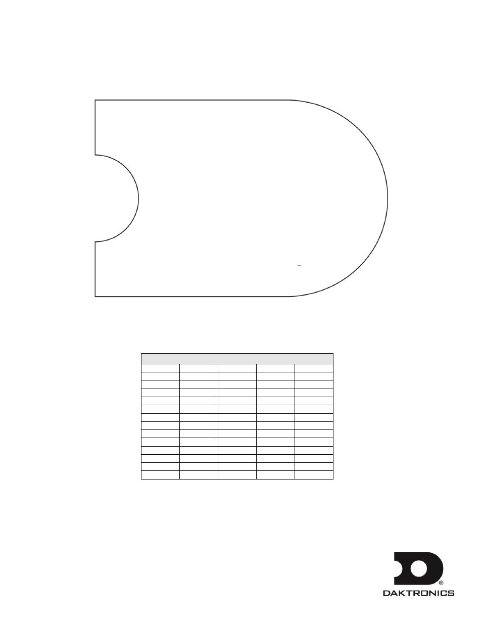 Daktronics Tuff Sport Indoor LED Scoreboards User Manual | 40 pages
