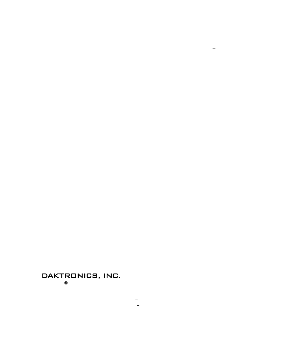 Daktronics, inc | Daktronics Tuff Sport Indoor LED Scoreboards User Manual | Page 3 / 40