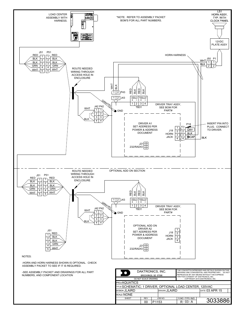 Daktronics WP-2101 Water Polo LED Scoreboard User Manual | Page 48 / 52
