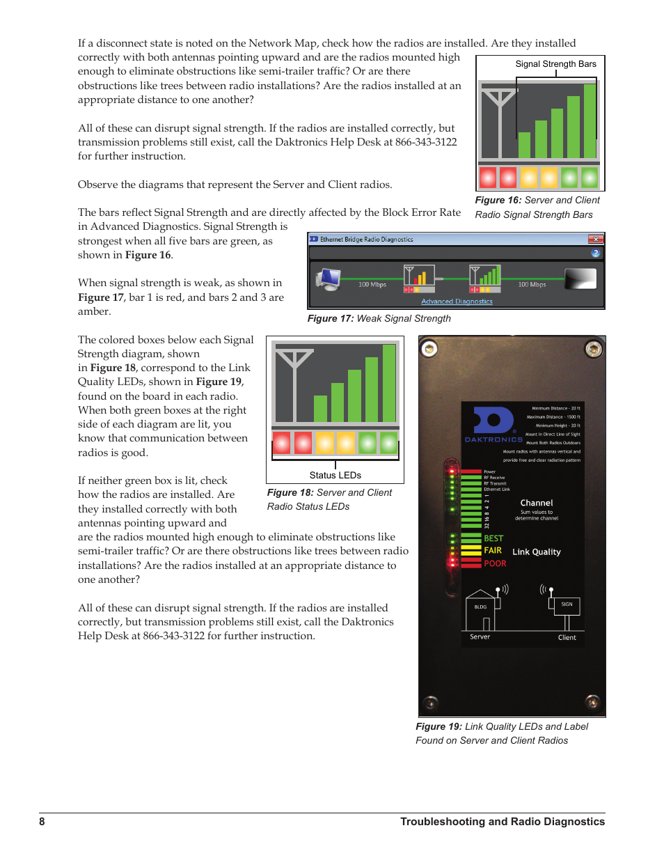 Daktronics Ethernet Bridge Radio (EBR) 900 MHz (0A-1327-1111) and 2.4GHz (A-3446) User Manual | Page 12 / 15