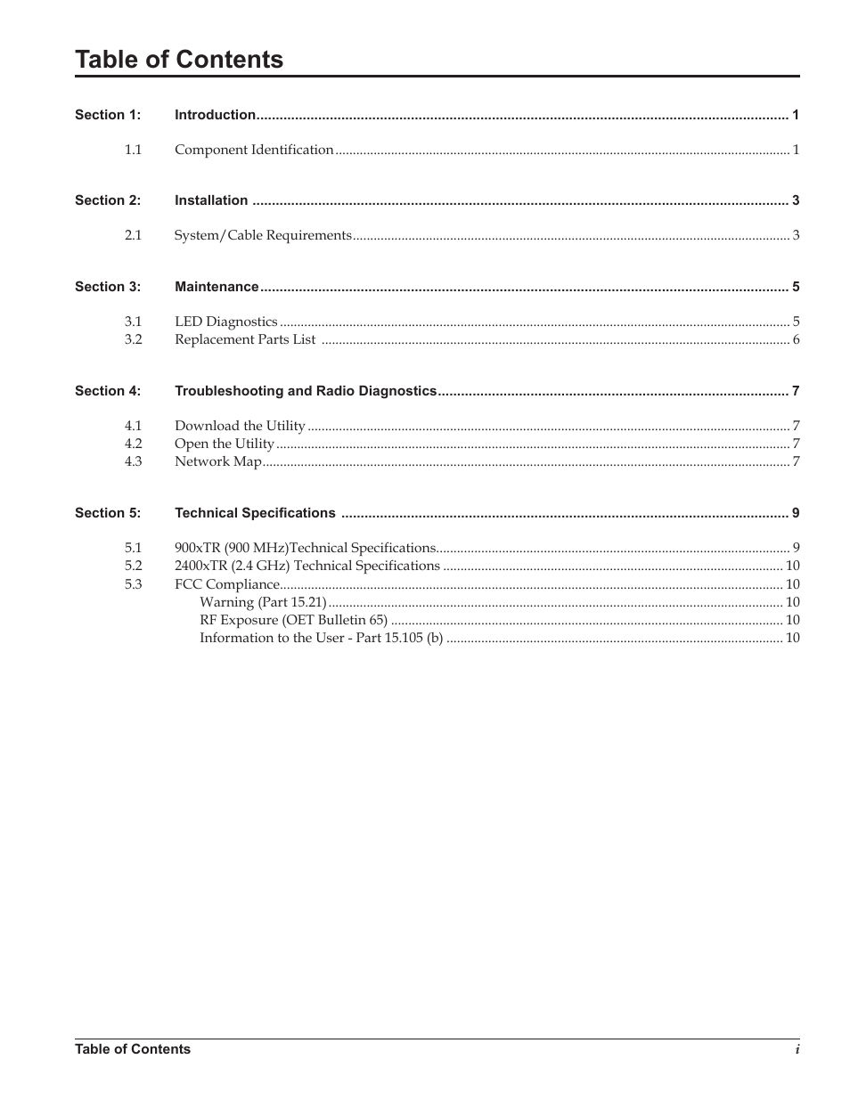 Daktronics Ethernet Bridge Radio (EBR) 900 MHz (0A-1327-1111) and 2.4GHz (A-3446) User Manual | Page 3 / 15