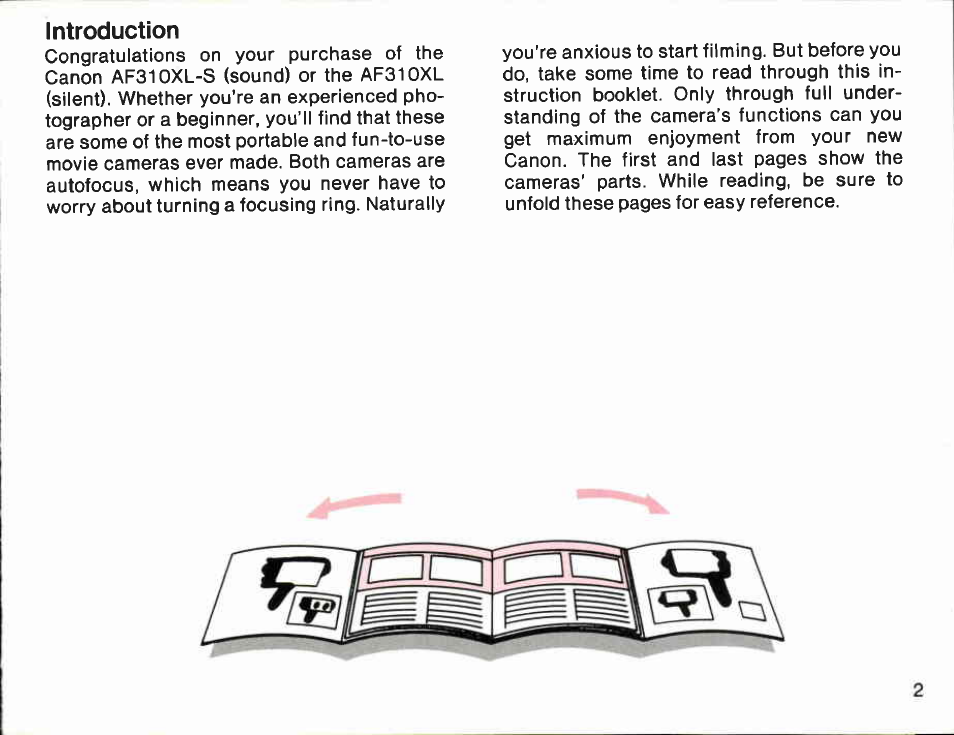 Canon AF310XL User Manual | Page 2 / 66