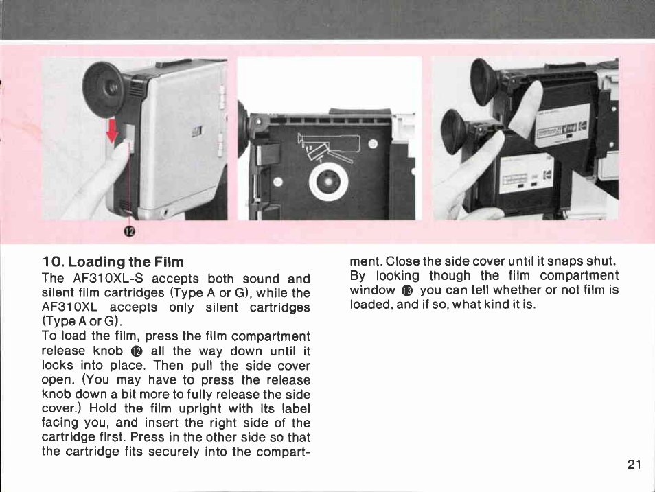 Checking the batteries | Canon AF310XL User Manual | Page 21 / 66