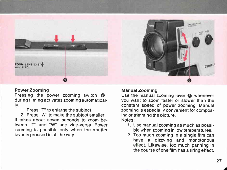 Attaching the microphone | Canon AF310XL User Manual | Page 27 / 66